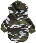 Puppy Dog Clothes Pet Camouflage Hooded Sweatshirt
