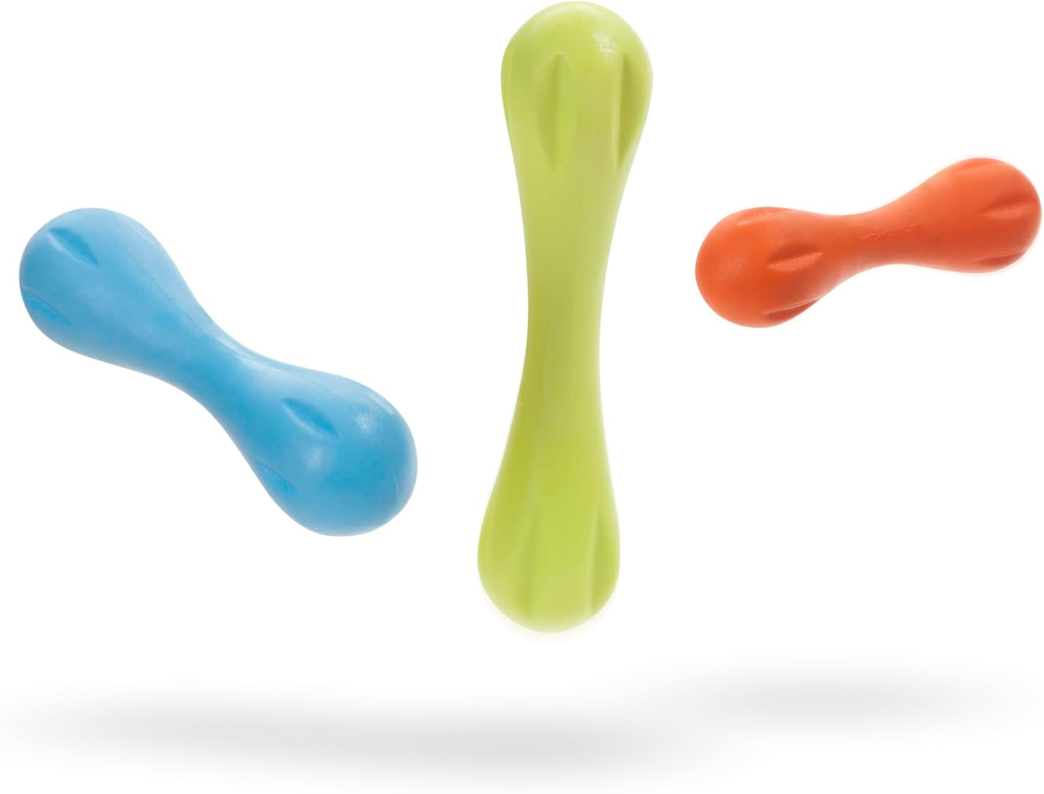 Zogoflex Hurley Dog Bone Chew Toy – Floatable Pet Toys for Aggressive Chewers, Catch, Fetch – Bright-Colored Bones for Dogs – Recyclable, Dishwasher-Safe, Non-Toxic, Large, Aqua