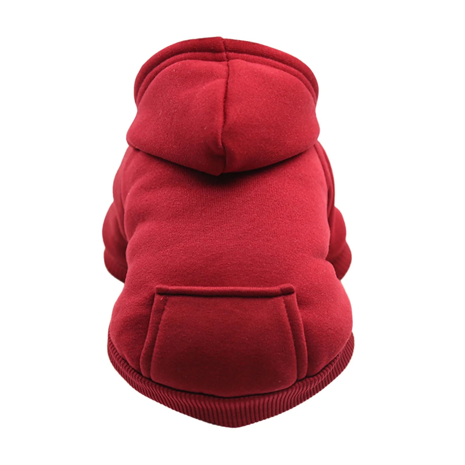 Dog Sweaters for Small Dogs, Dog Hoodie with Pocket - Fall Winter Warm Sweater Puppy Clothes for Small Medium Dogs Boy Girl Dog Clothes Red