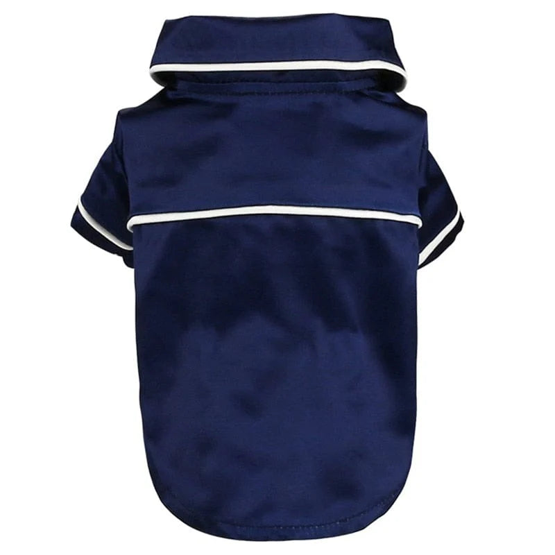 Luxury Soft Silk Pet Dog Pajamas