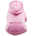 Pet Supplies Dog Hoodie with Pocket - Fall Winter Warm Sweater Puppy Clothes for Small Medium Dogs Boy Girl Pink
