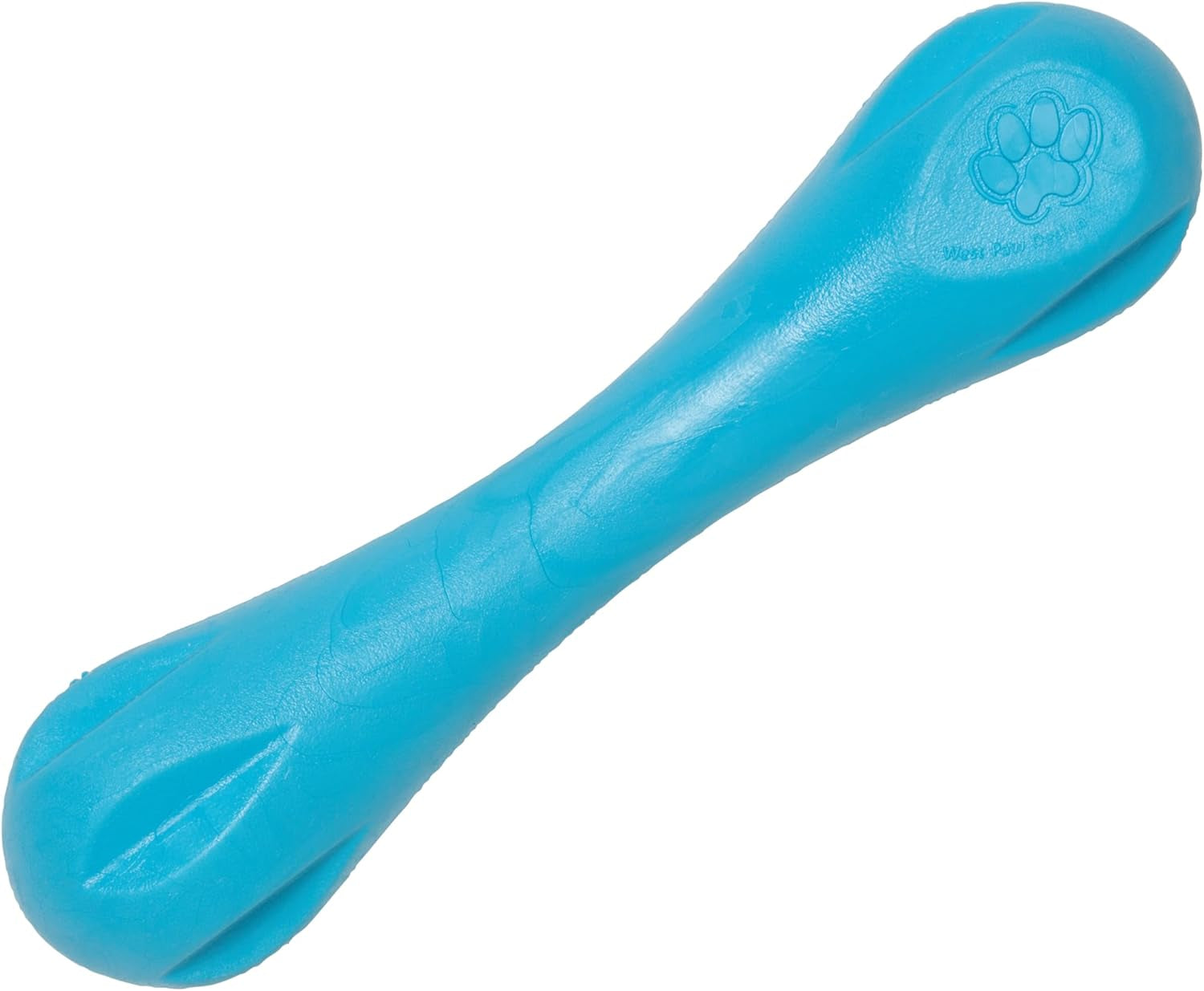 Zogoflex Hurley Dog Bone Chew Toy – Floatable Pet Toys for Aggressive Chewers, Catch, Fetch – Bright-Colored Bones for Dogs – Recyclable, Dishwasher-Safe, Non-Toxic, Large, Aqua