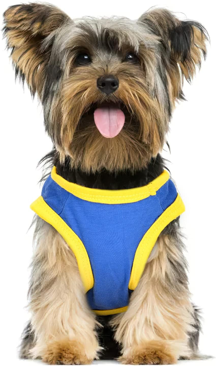 Pet Dog Clothes for Small Dogs Girl Boy 3 Piece Puppy Shirt Male Female Outfits  Cat Clothing Apparel for Teacup Rench Bulldog Yorkie Breed (S)
