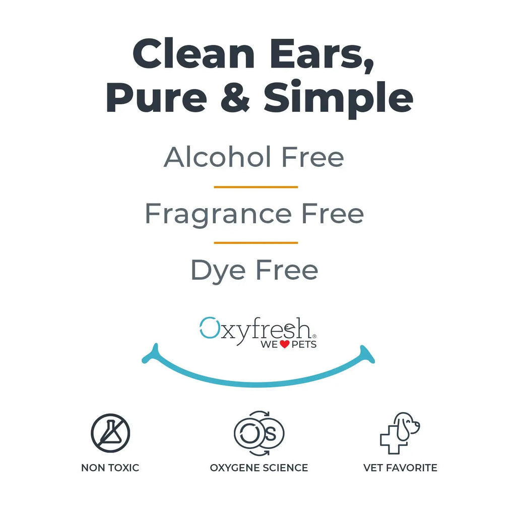 Advanced Pet Ear Cleaner - Fastest Itch Relief & Squeaky Clean Ears